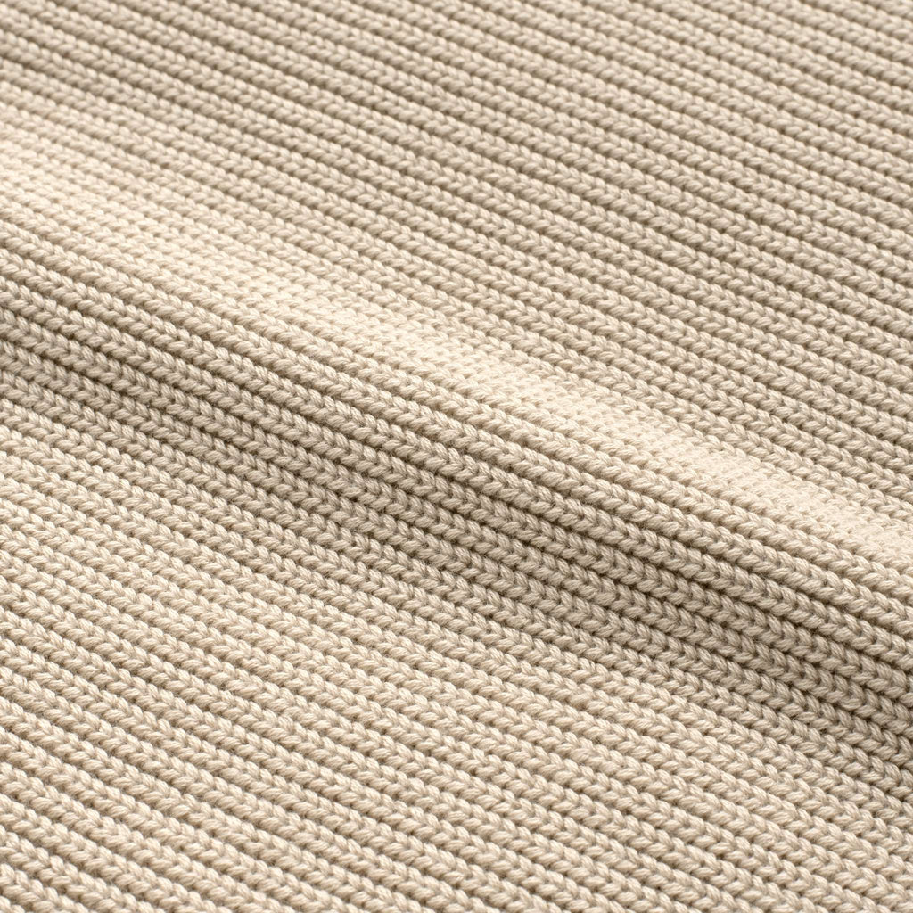 Ribbed Crewneck Sweater | Wheat
