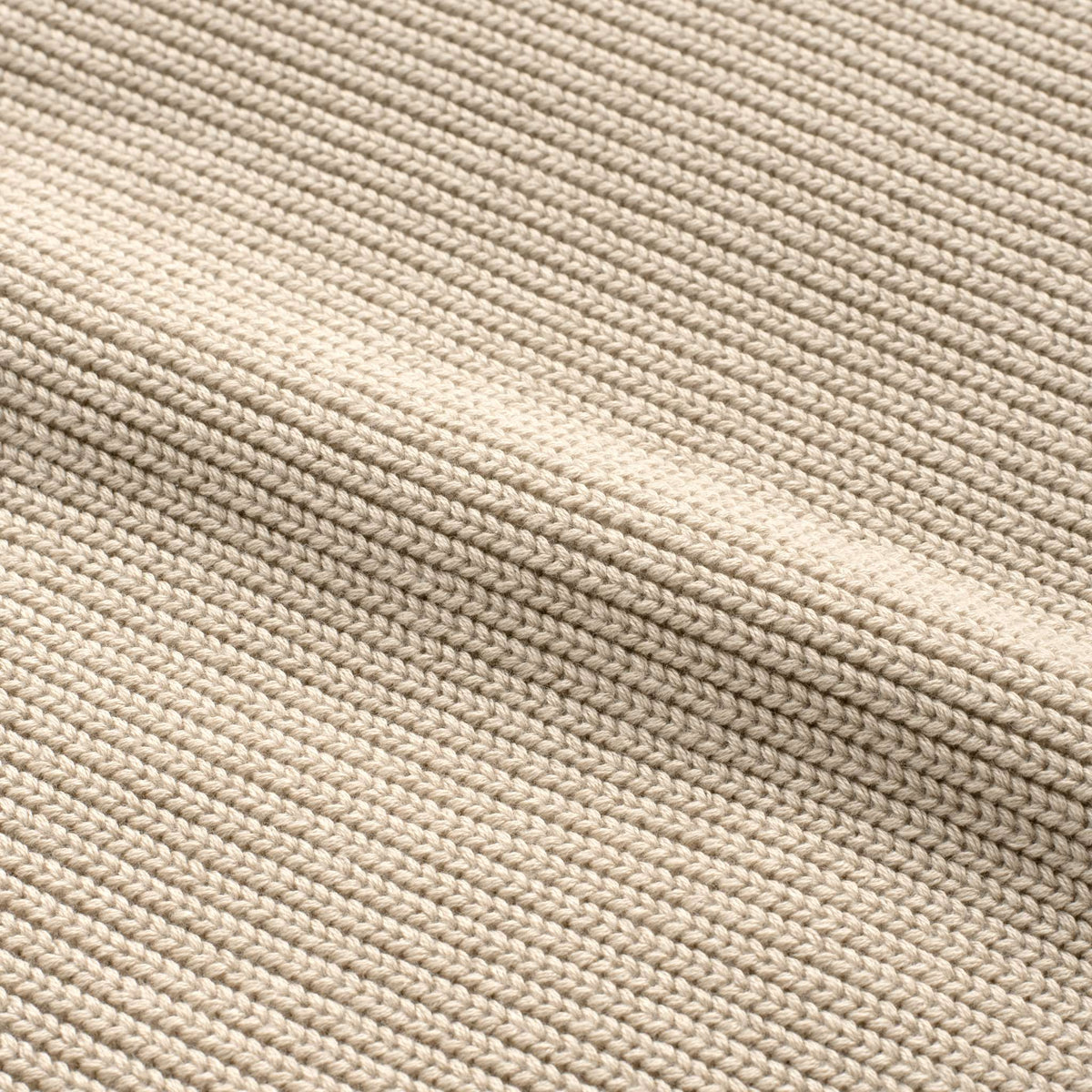 Ribbed Crewneck Sweater | Wheat