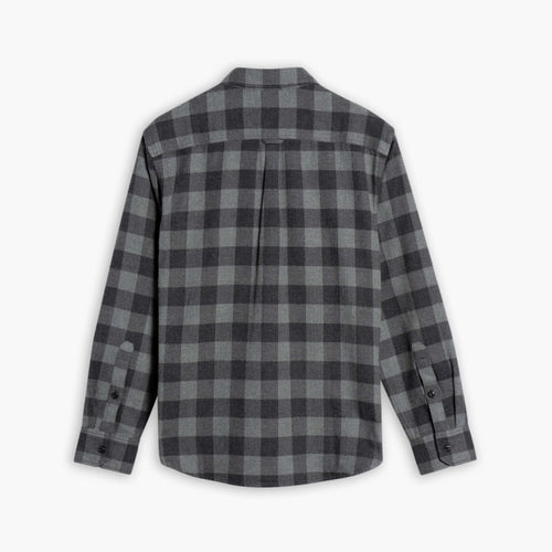 Buffalo Check Shirt | Black & Grey