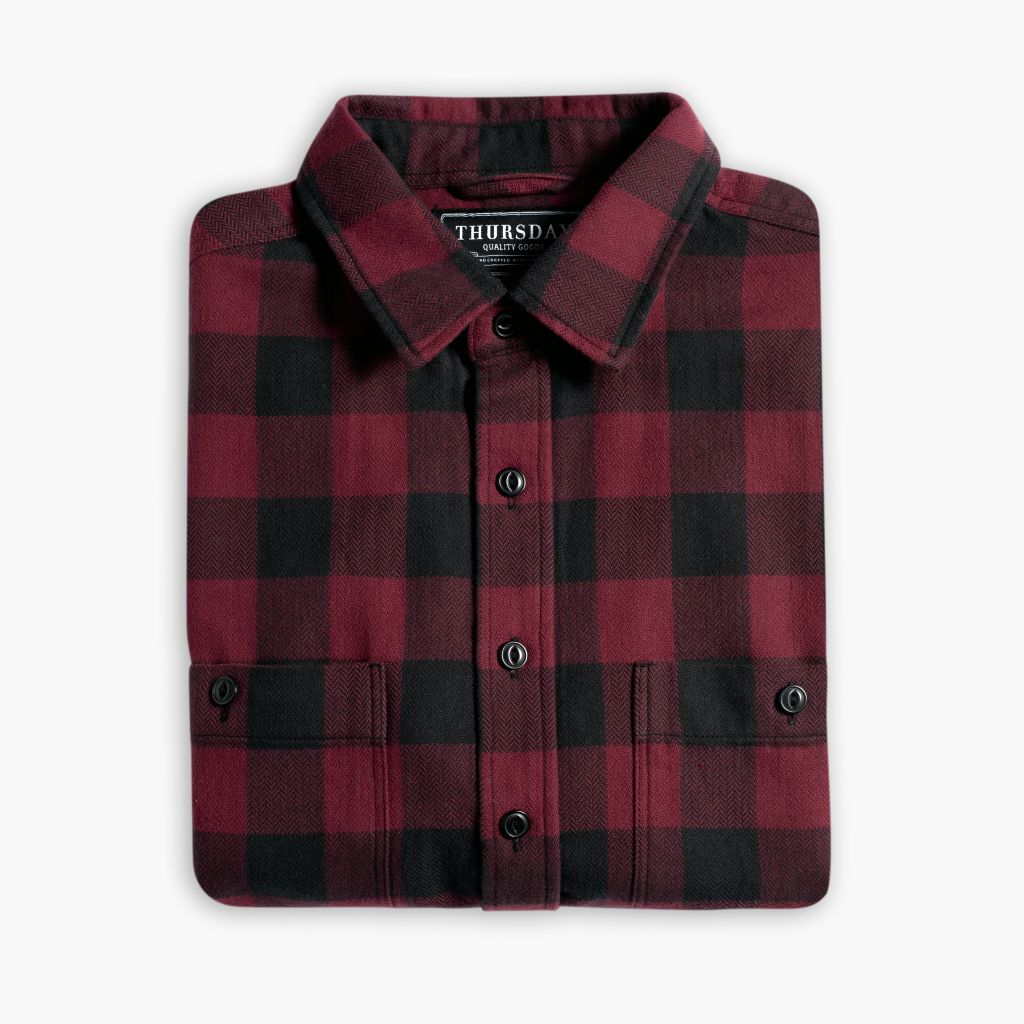 Buffalo Check Shirt | Red