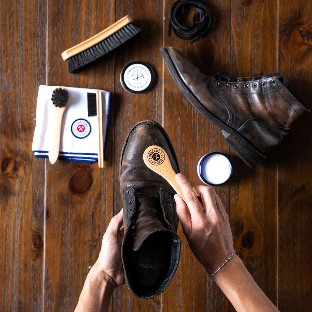 Cobbler's Choice Brush Kit | Tan
