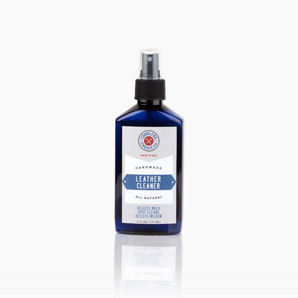 Cobbler's Choice Leather Cleaner + Brush Bundle