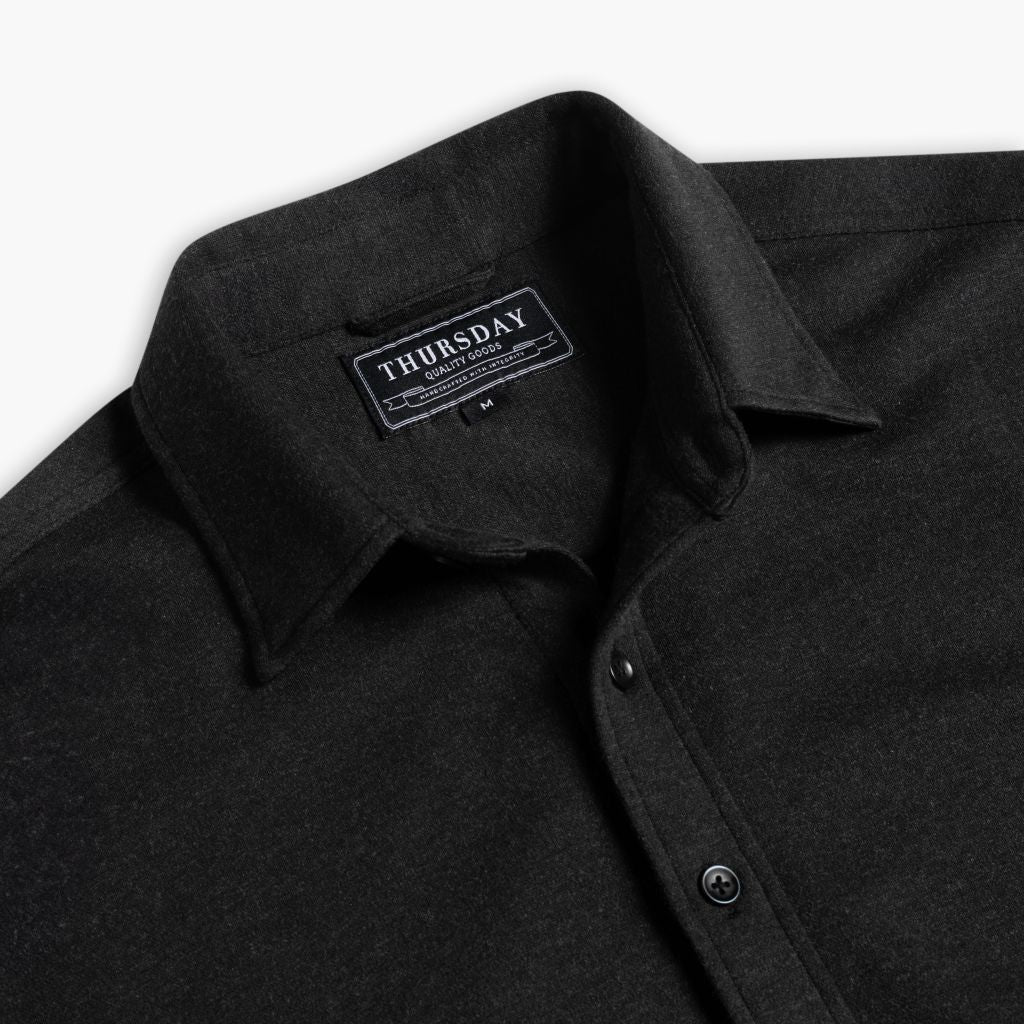Everyday Button-Down Shirt | Black