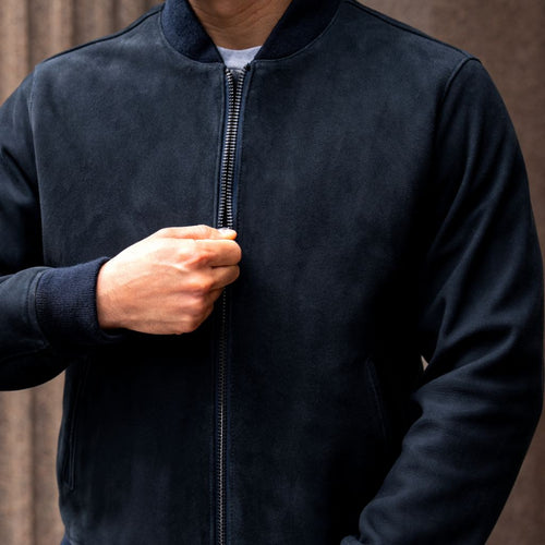 Bomber Jacket | Navy