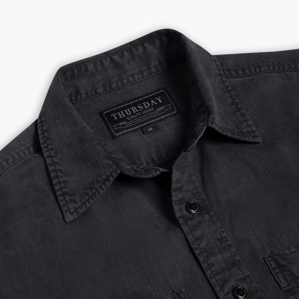 Chambray Workshirt | Black