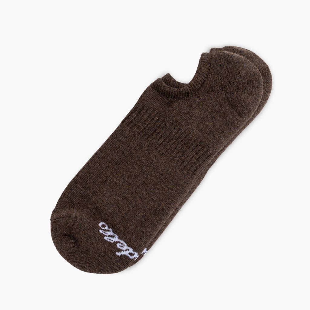 Women's Classic No Show Sock | Brown