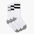 Men's Cotton Crew Sock | Striped (3-Pack)
