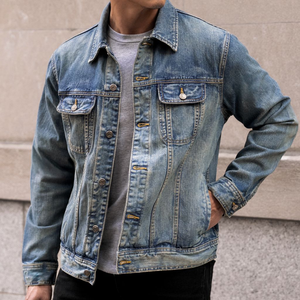 Denim Trucker Jacket | Medium Wash