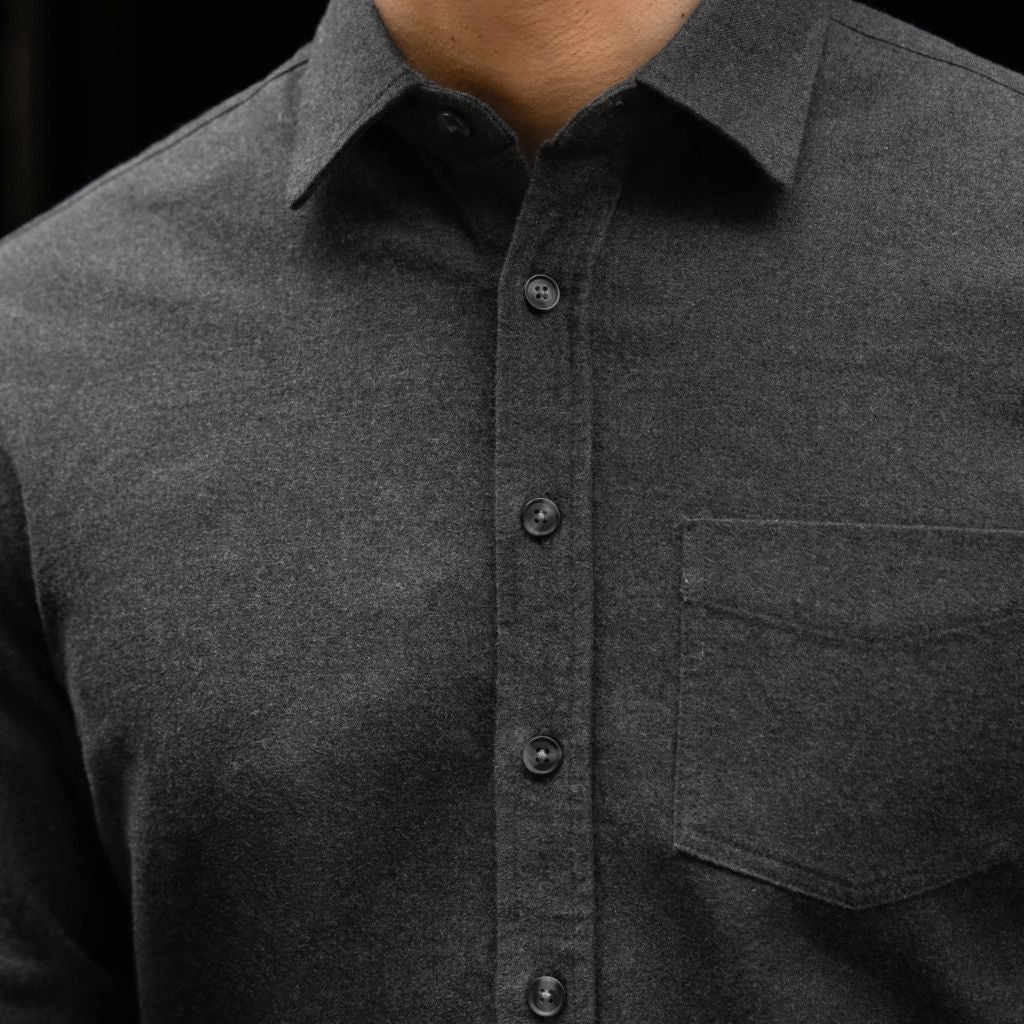 Solid Shirt | Heather Grey