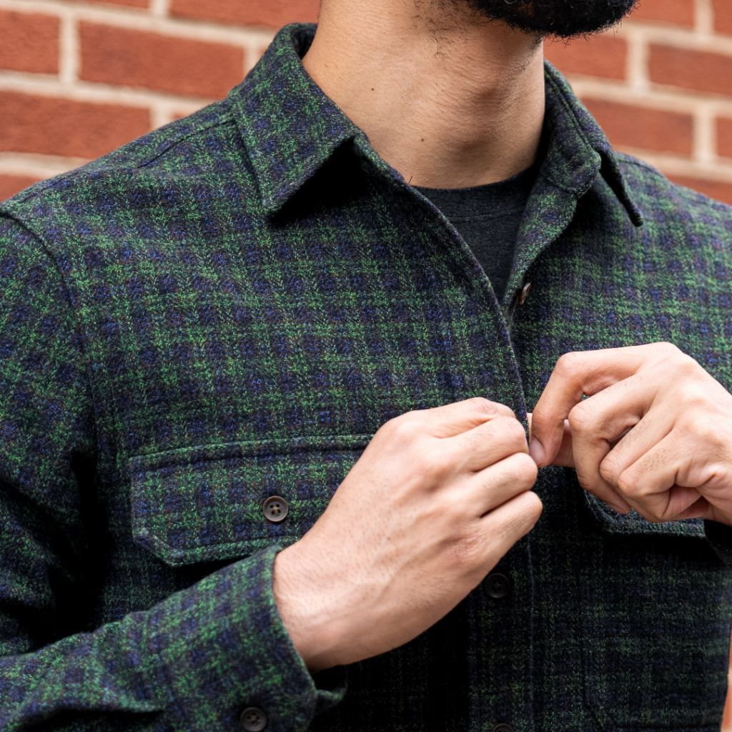 Summit Flannel Shirt | Pine