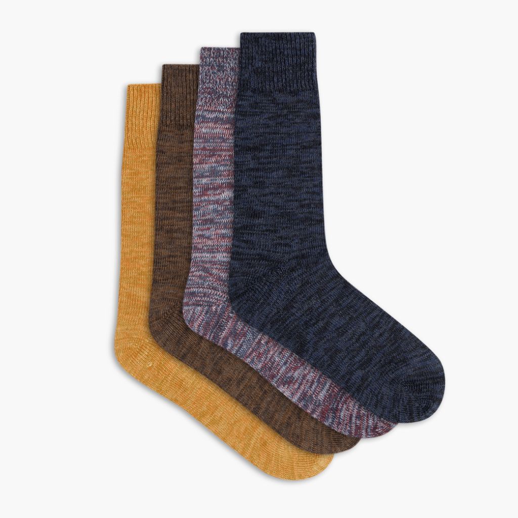 Men's Marled Sock | Weekend 4-Pack