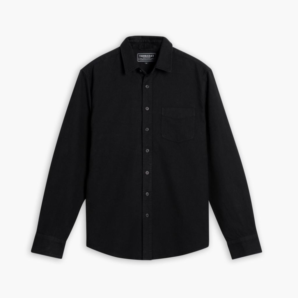 Solid Shirt | Black