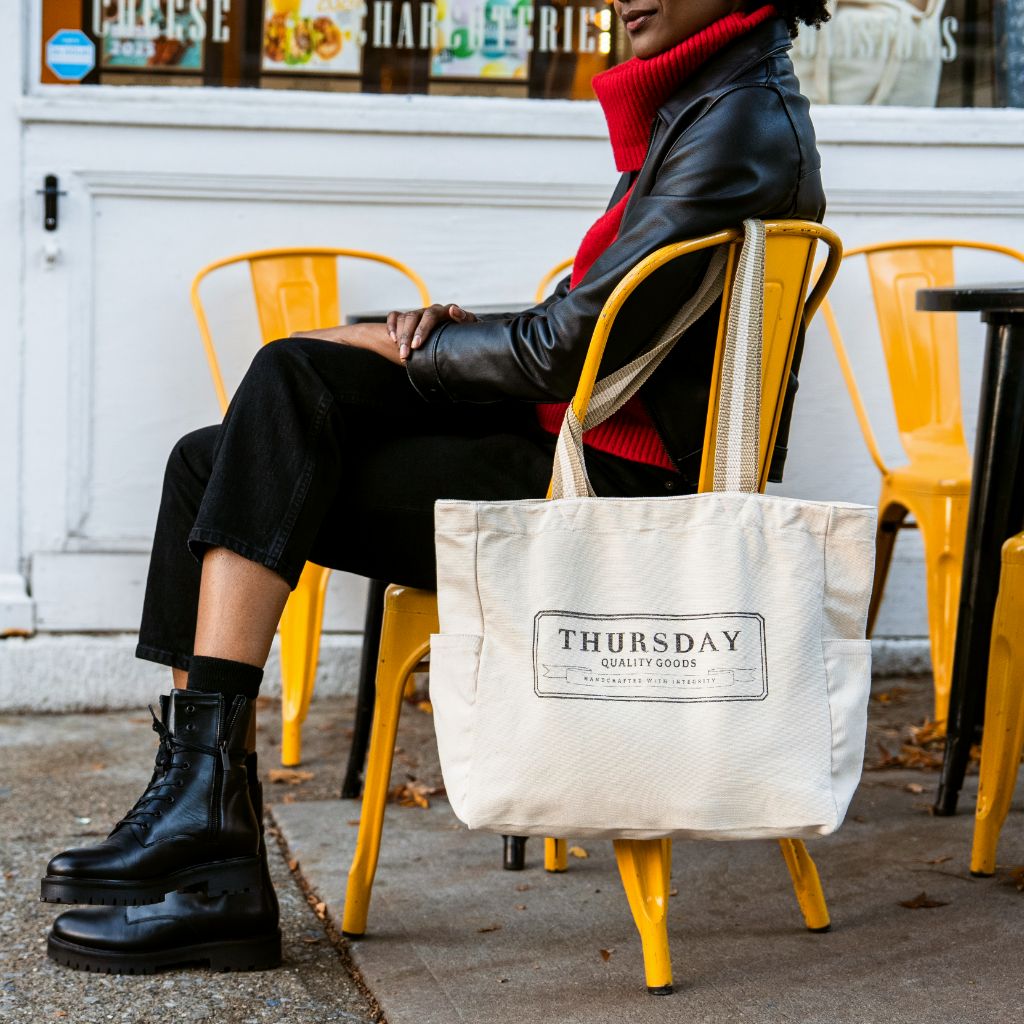 Canvas Shopper | Natural