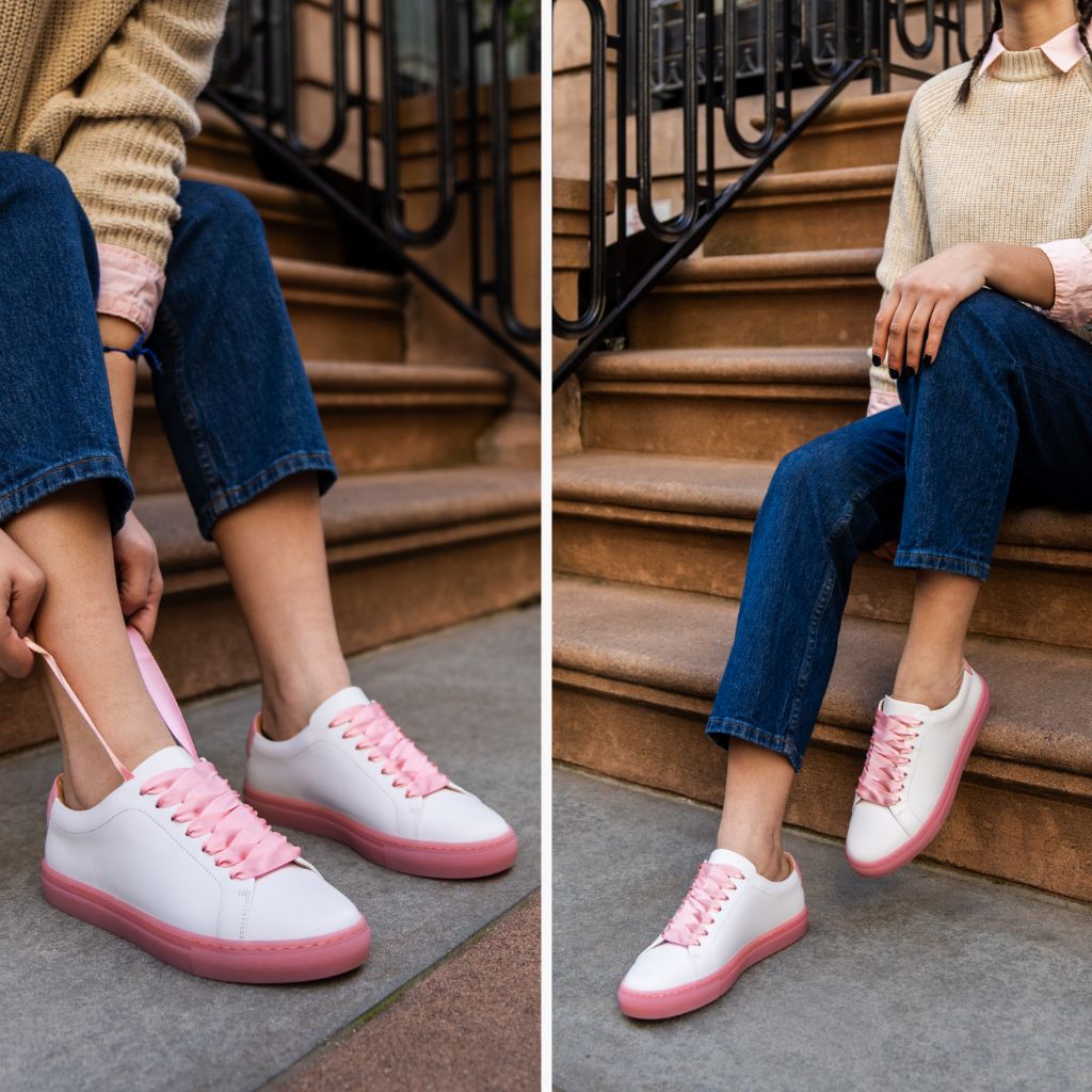 Women's Encore | White & Pink