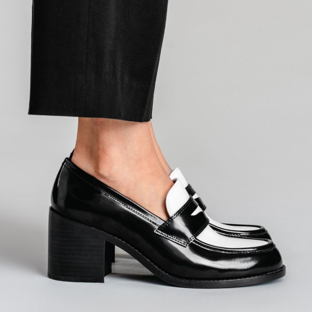 High Heel Penny | Black & White