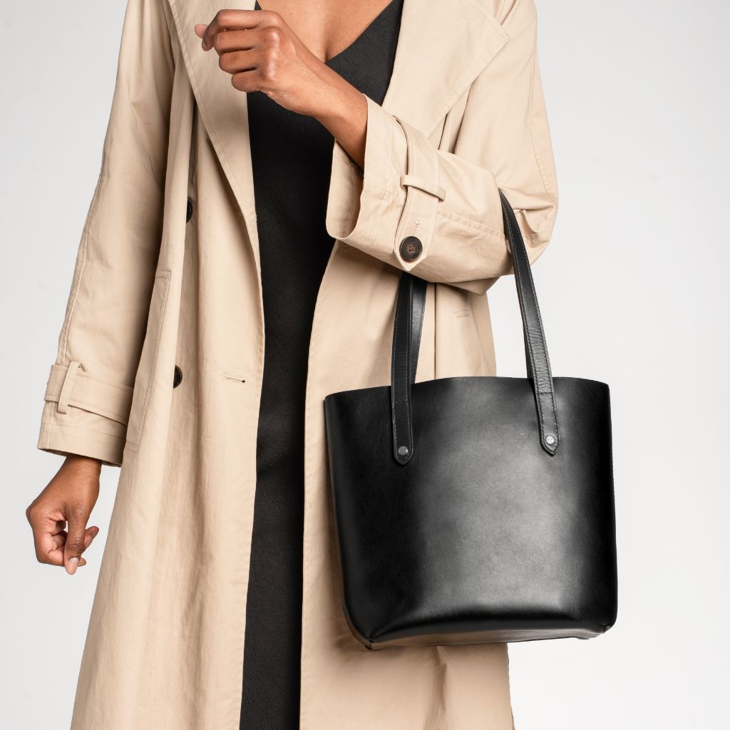 Everyday Tote | Black (S) (Silver)