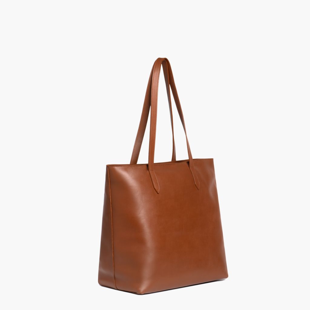 Everyday Tote | Cuero (L) (Zipper)