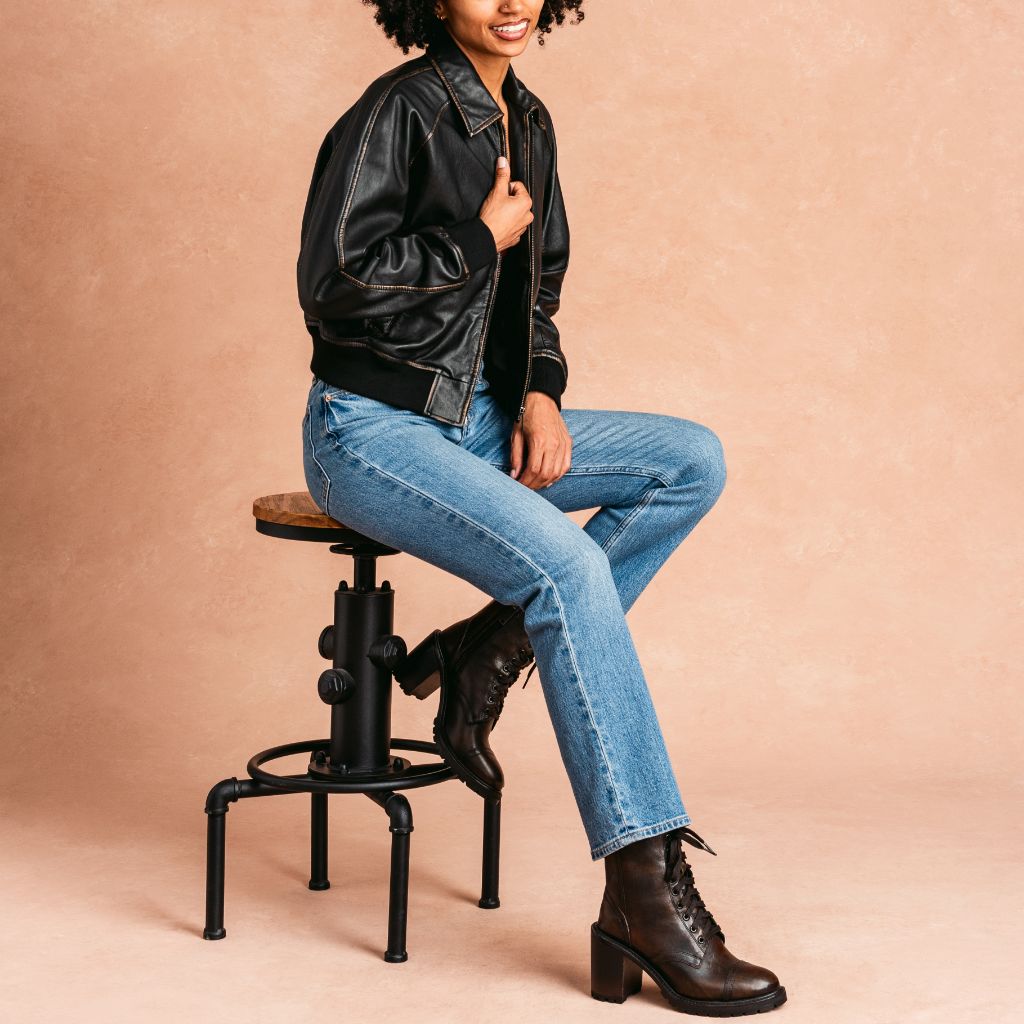 Major League Jacket | Black Mocha