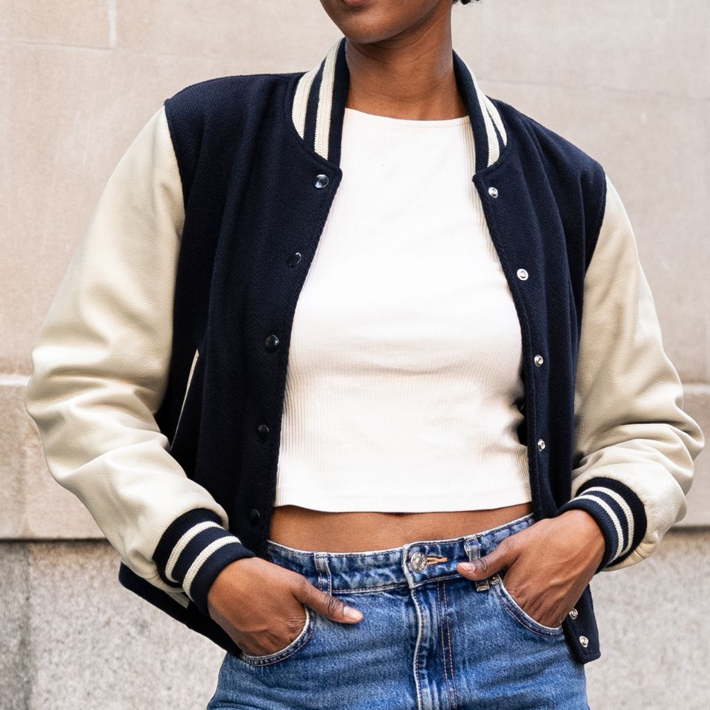Varsity Jacket | Navy